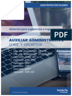 Auxiliar Adm Leyes y Decretos