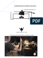 Esquema de Iluminación Luz Continua Leccion 6