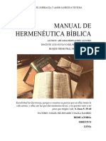 Manual de Hermeneutica Bíblica