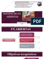 Manejo de FX Abiertas