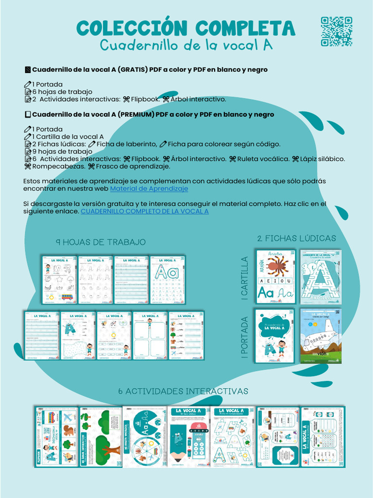 Cuadernillo vocal a gratuito pdf