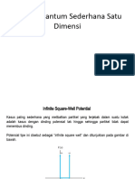 Sistem Kuantum Sederhana Satu Dimensi