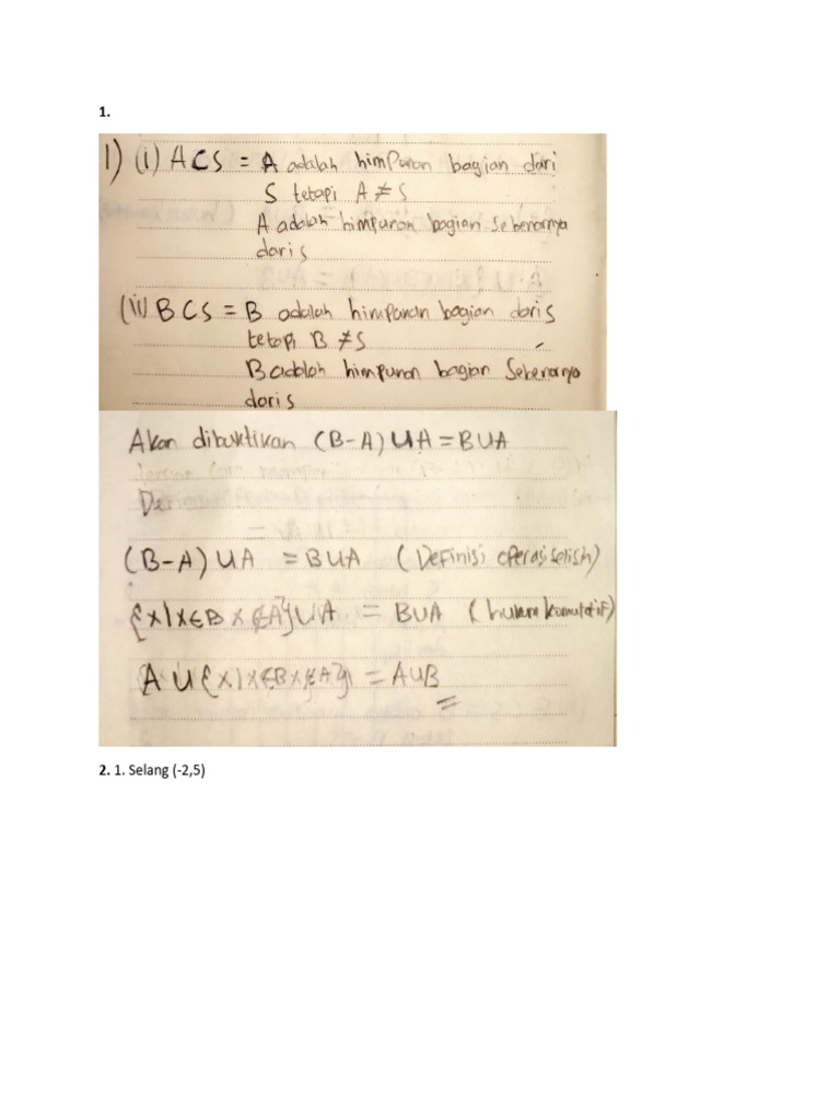 Tugas 1 Pengantar Matematika Pdf