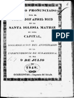 Brid, A. Discurso 1848