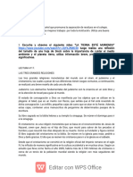 Guía Medio Ambiente y Religiones Del Mundo