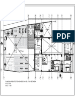 Planta Arquitectonica 2do Nivel Proyectada N+3.25M ESC: 1/50