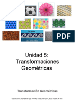 Unidad 5 - Transformaciones Geométricas (Teoría)