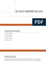 Implikasi Dan Biimplikasi