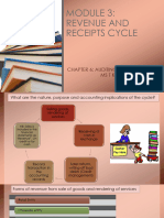 Module 3 - Chapter 6 Revenue and Receipts Cycle