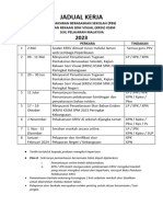 Jadual Kerja KPK 2023