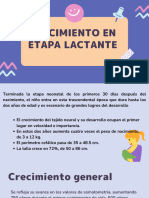 Etapa Lactante