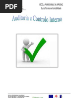 REFLEXÃO DE AUDITORIA E CONTROLO INTERNO