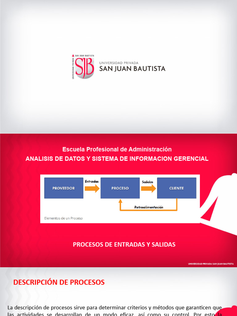 Sesion 7 Analisis De Entrada Y Salida Pdf Calidad Comercial
