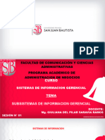 Sesion 2 Sistemas y Subsistemas de Informacion Gerencial