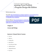 C++ Programming From Problem Analysis To Program Design 6th Edition Malik Solutions Manual 1