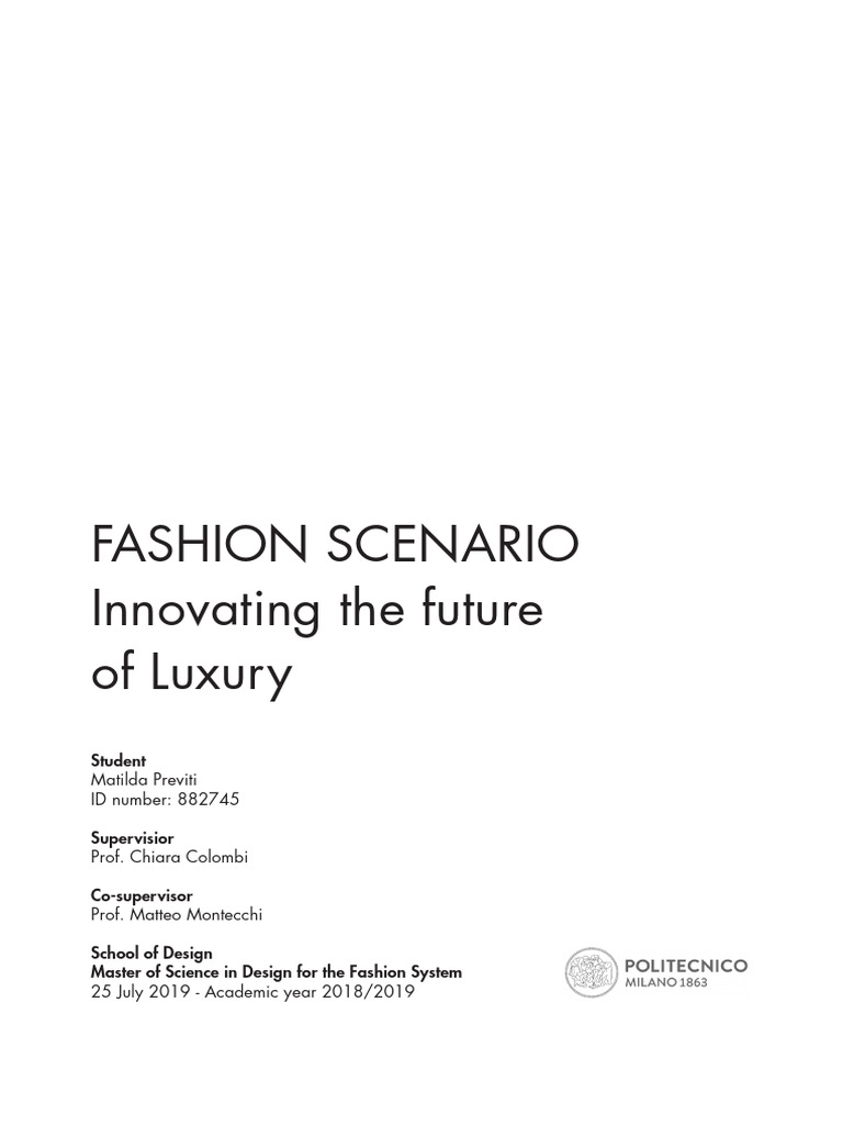 Future of Luxury Fashion Design Insights | PDF | Brand | Luxury Goods