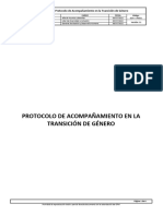 GDH - PR002 Protocolo de Acompañamiento en La Transición de Género