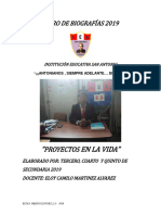 Libro de Biografias Chimor Profesor E. Camilo Martinez Alvarez