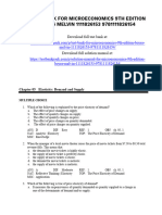 Microeconomics 9th Edition Boyes Test Bank 1