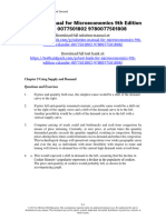 Microeconomics 9th Edition Colander Solutions Manual 1