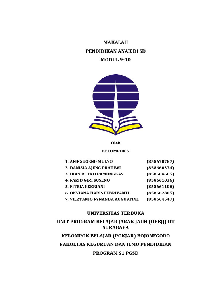 Hak Anak dalam Pendidikan SD | PDF