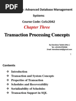 Chapter 3 Transaction Processing Conceptes