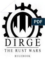 Dirge - The Rust Wars Rulebook