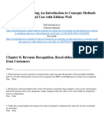 Financial Accounting An Introduction To Concepts Methods and Uses 14th Edition Weil Test Bank 1