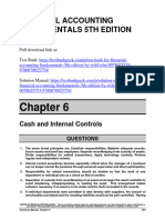 Financial Accounting Fundamentals 5th Edition Wild Solutions Manual 1