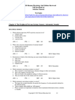 CDN ED Human Physiology 2nd Edition Sherwood Test Bank 1