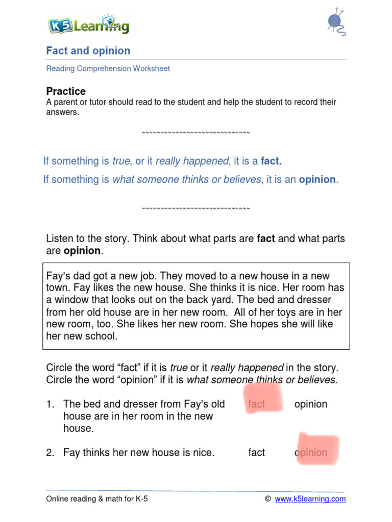Grade-2-Fact-Opinion - (SYAKINAH ATHIRAH AYUNI) | PDF