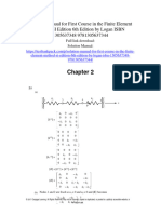 Solution Manual For First Course in The Finite Element Method SI Edition 6th Edition by Logan ISBN 1305637348 9781305637344