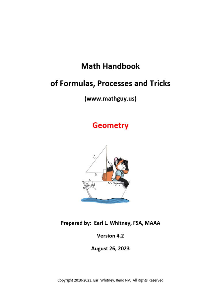 Geometry Handbook PDF