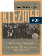 Klezmer Music and Community in Twentieth-Century Jewish Philadelphia 