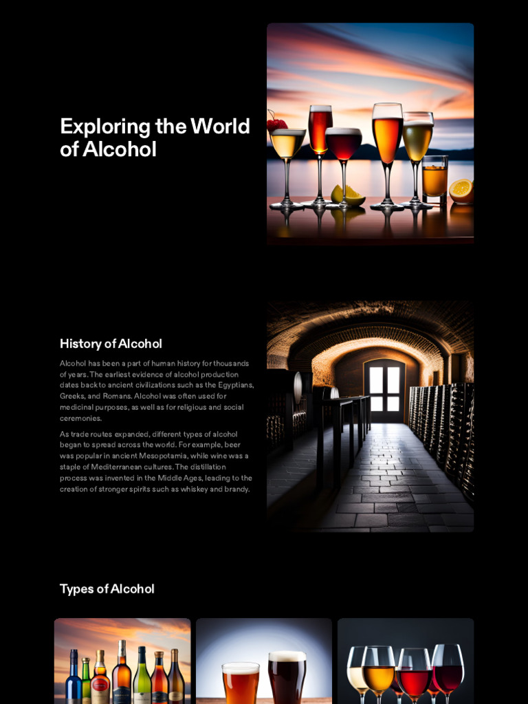 Exploring The World of Alcohol  PDF