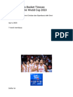 Daftar Pemain Basket Timnas Indonesia FIBA World Cup 2023