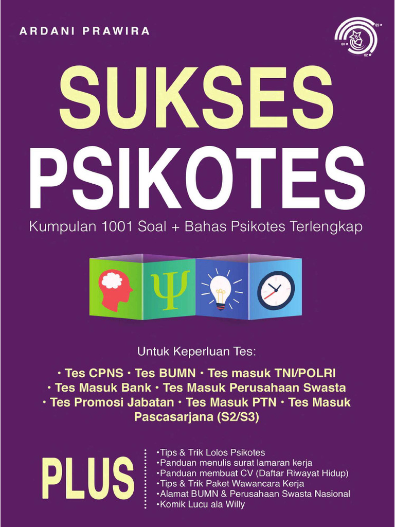 Sukses psikotes kumpulan 1001 soal bahas psikotes terlengkap pdf
