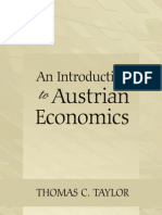 An Introduction to Austrian Economics - Thomas C. Taylor