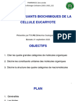 2022 - 09 - Sep21 - Les Constituants Biochimiques de La Cellule Eucaryote - Imprime
