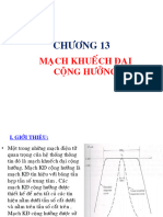 Chương 13 - Mạch khuếch đại cộng hưởng