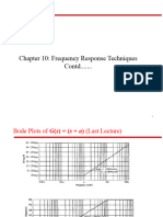 Chapter 10: Frequency Response Techniques Contd......