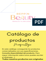 Catálogo de Productos Comercializados Maquillaje 13-08