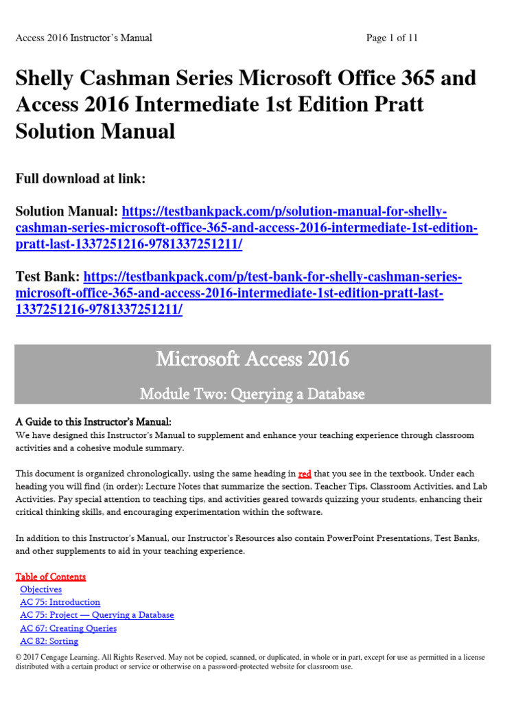 Shelly Cashman Series Microsoft Office 365 and Access 2016 Introductory ...