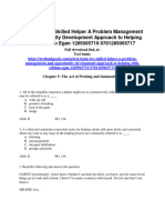 Skilled Helper A Problem-Management and Opportunity-Development Approach To Helping 10th Edition Gerard Egan Test Bank 1