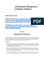 Multinational Financial Management 10th Edition Shapiro Solutions Manual 1