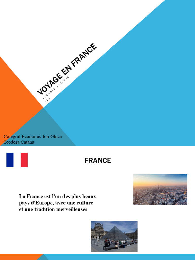 Découverte de la France : culture et tourisme | PDF