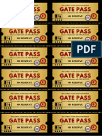 Gate Pass