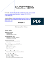 International Financial Management 9th Edition Madura 032459349X 9780324593495 Solution Manual