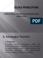 Kerangka Teoritis Dan Penyusunan Hipotesis