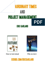 Extraordinary Times and Project Management